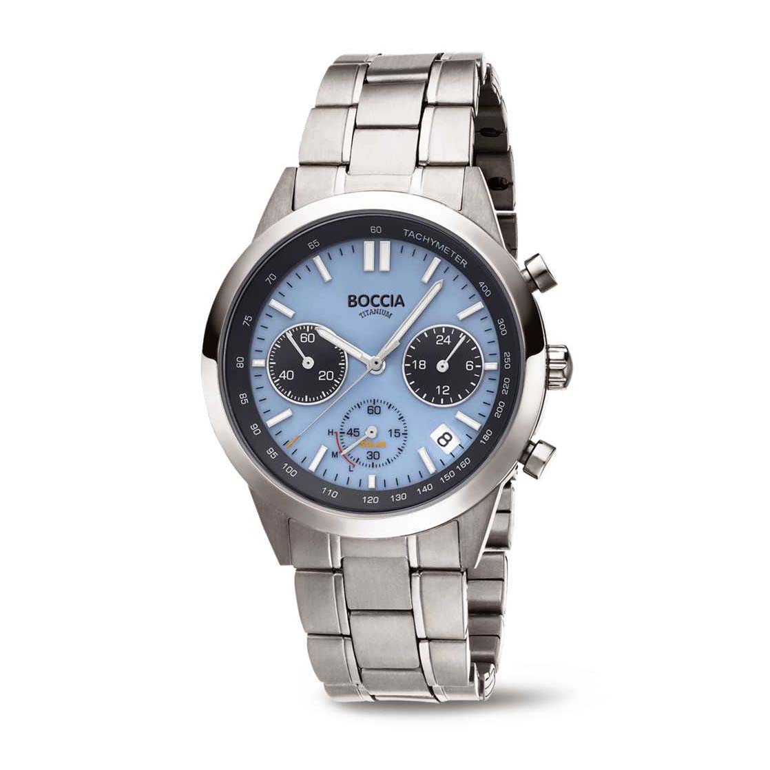 BOCCIA Herrenarmbanduhr Titan 3737-01