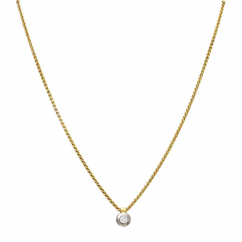 Brillant-Kette Bicolor