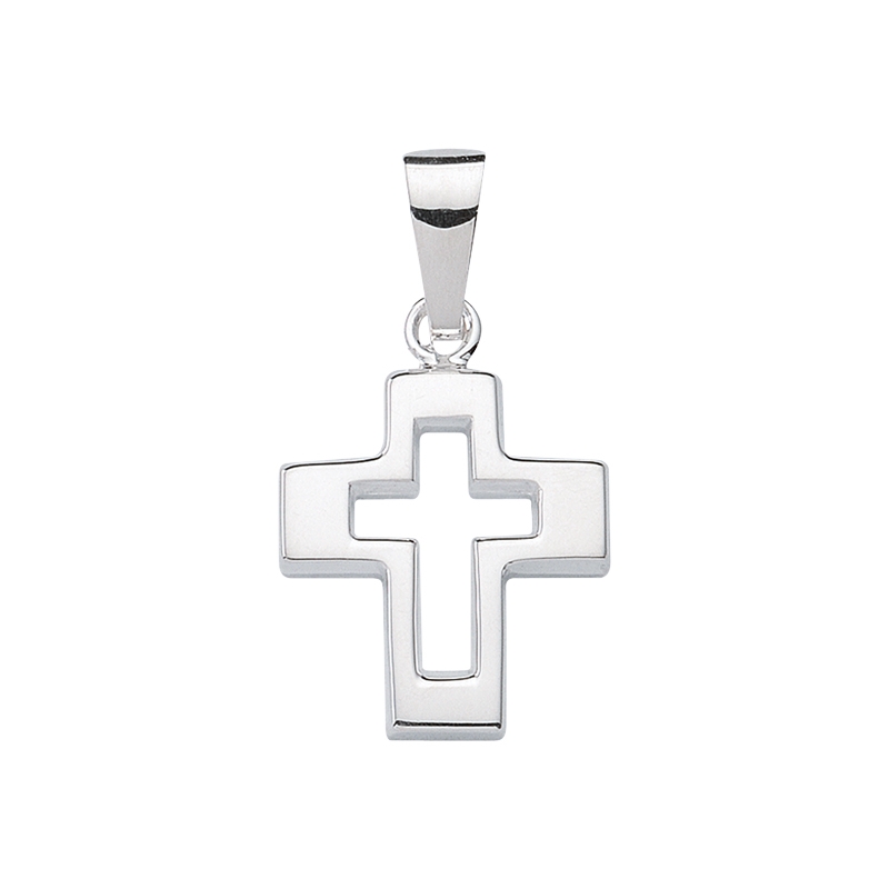 Kreuzanhänger aus 925er Sterlingsilber