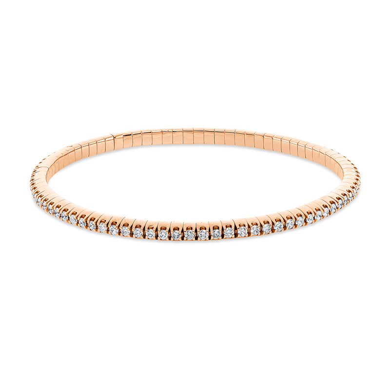JS Brillant-Flex-Armband Rotgold
