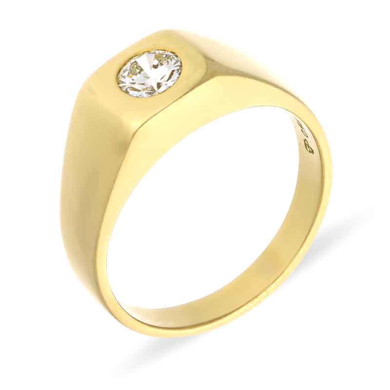 Brillant-Ring Gelbgold