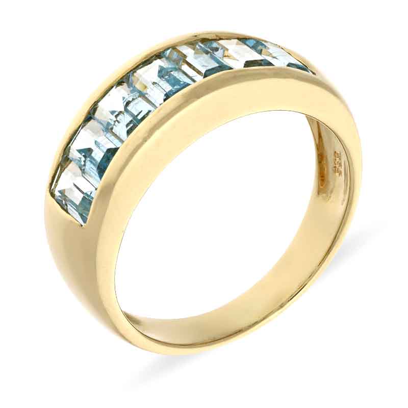 Topas-Ring Gelbgold